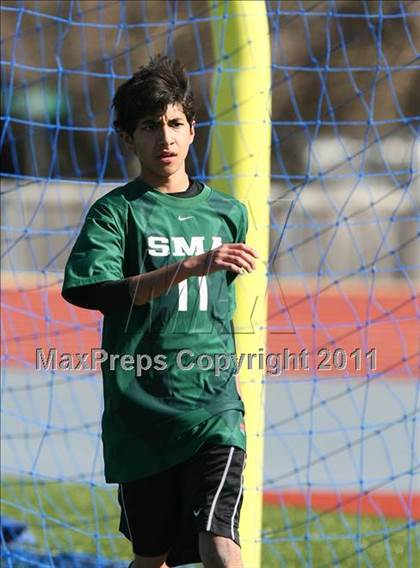 Thumbnail 2 in San Marcos Baptist Academy @ Prince of Peace (TAPPS Division lll Regional Final) photogallery.