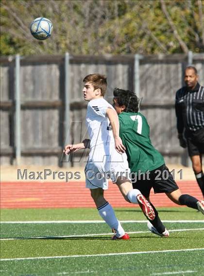 Thumbnail 1 in San Marcos Baptist Academy @ Prince of Peace (TAPPS Division lll Regional Final) photogallery.