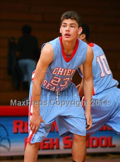 Thumbnail 1 in Redondo Union vs. Chief Sealth (Sea Hawk Classic) photogallery.