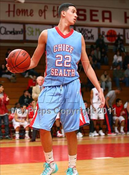 Thumbnail 2 in Redondo Union vs. Chief Sealth (Sea Hawk Classic) photogallery.