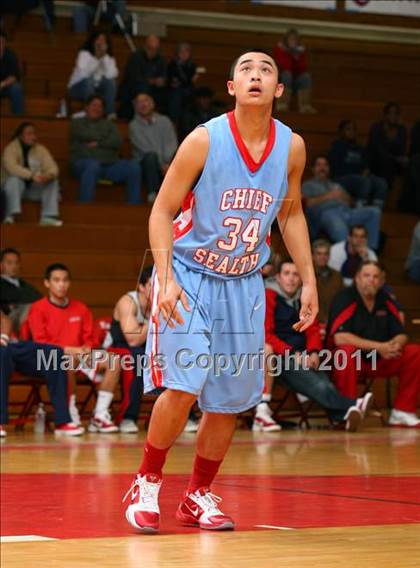 Thumbnail 1 in Redondo Union vs. Chief Sealth (Sea Hawk Classic) photogallery.