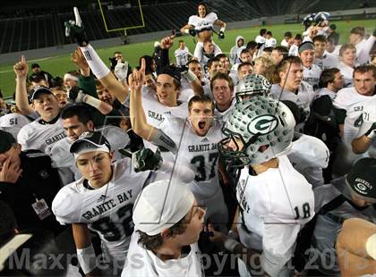 Thumbnail 3 in Granite Bay vs. Long Beach Poly (CIF State D1 Final) photogallery.