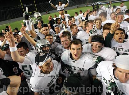 Thumbnail 2 in Granite Bay vs. Long Beach Poly (CIF State D1 Final) photogallery.