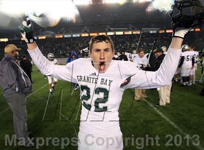 Thumbnail 2 in Granite Bay vs. Long Beach Poly (CIF State D1 Final) photogallery.