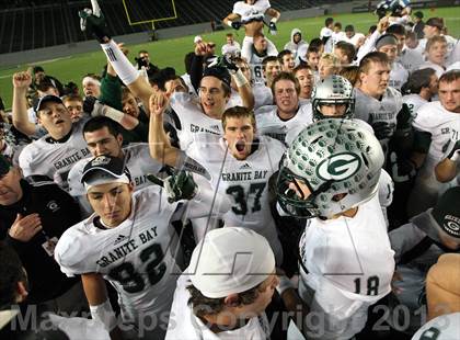 Thumbnail 1 in Granite Bay vs. Long Beach Poly (CIF State D1 Final) photogallery.