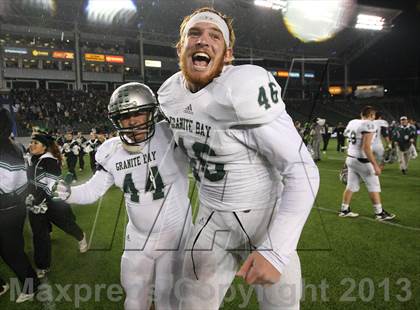 Thumbnail 1 in Granite Bay vs. Long Beach Poly (CIF State D1 Final) photogallery.