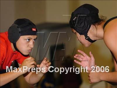 Thumbnail 2 in CIF Girls Southern Regional Tournament (Day 1) photogallery.