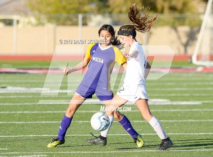 Thumbnail 2 in Desert Ridge vs. Mesa (Coyote Classic Soccer Tournament) photogallery.