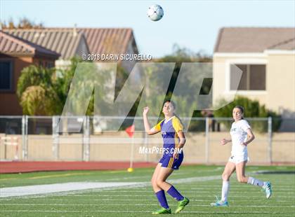 Thumbnail 2 in Desert Ridge vs. Mesa (Coyote Classic Soccer Tournament) photogallery.