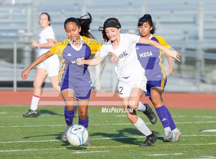 Thumbnail 1 in Desert Ridge vs. Mesa (Coyote Classic Soccer Tournament) photogallery.
