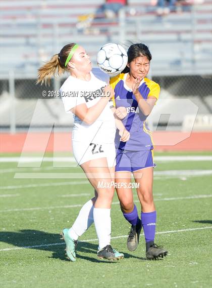 Thumbnail 3 in Desert Ridge vs. Mesa (Coyote Classic Soccer Tournament) photogallery.