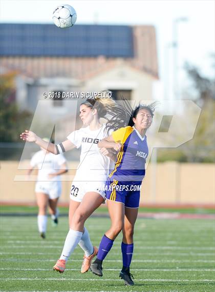 Thumbnail 2 in Desert Ridge vs. Mesa (Coyote Classic Soccer Tournament) photogallery.
