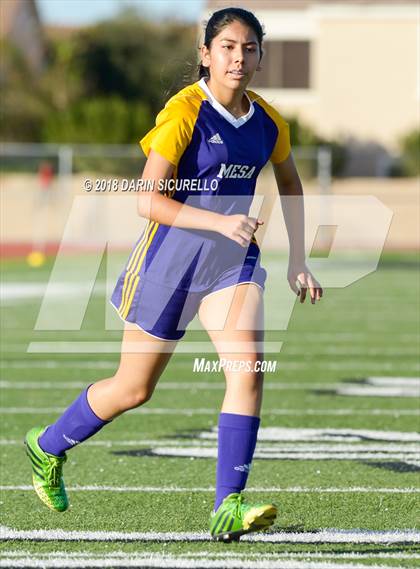 Thumbnail 2 in Desert Ridge vs. Mesa (Coyote Classic Soccer Tournament) photogallery.