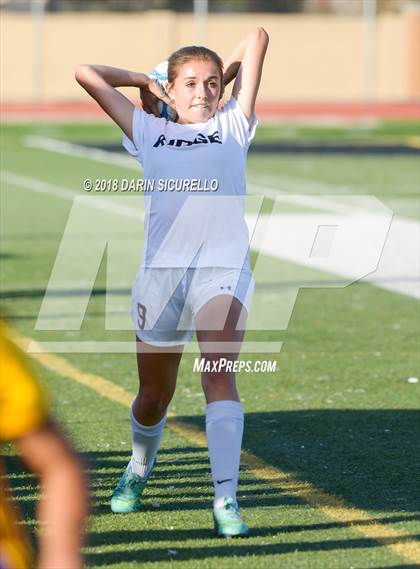 Thumbnail 2 in Desert Ridge vs. Mesa (Coyote Classic Soccer Tournament) photogallery.