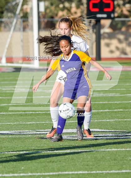 Thumbnail 1 in Desert Ridge vs. Mesa (Coyote Classic Soccer Tournament) photogallery.