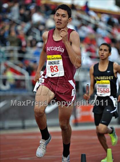 Thumbnail 1 in 44th Arcadia Invitational (Saturday's Boys Track Events) photogallery.