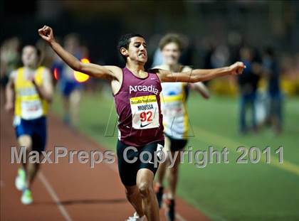 Thumbnail 1 in 44th Arcadia Invitational (Saturday's Boys Track Events) photogallery.