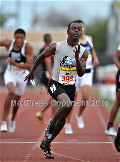Thumbnail 3 in 44th Arcadia Invitational (Saturday's Boys Track Events) photogallery.