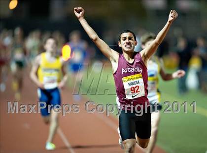 Thumbnail 2 in 44th Arcadia Invitational (Saturday's Boys Track Events) photogallery.