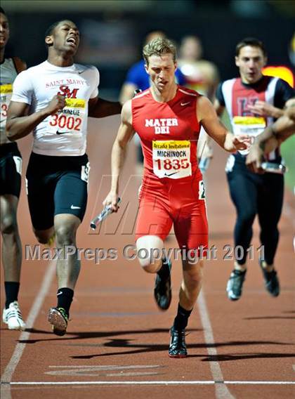 Thumbnail 3 in 44th Arcadia Invitational (Saturday's Boys Track Events) photogallery.
