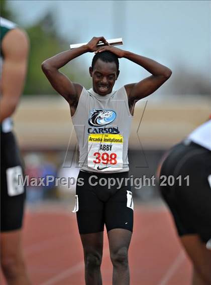 Thumbnail 2 in 44th Arcadia Invitational (Saturday's Boys Track Events) photogallery.