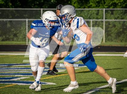 Thumbnail 1 in Hamilton Southeastern @ Indianapolis Bishop Chatard (scrimmage) photogallery.