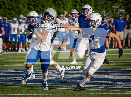 Thumbnail 3 in Hamilton Southeastern @ Indianapolis Bishop Chatard (scrimmage) photogallery.