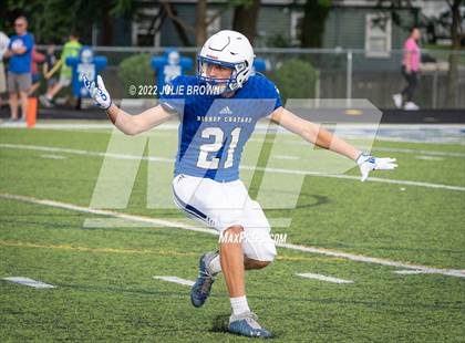 Thumbnail 3 in Hamilton Southeastern @ Indianapolis Bishop Chatard (scrimmage) photogallery.