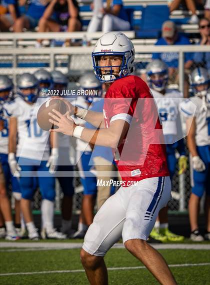 Thumbnail 3 in Hamilton Southeastern @ Indianapolis Bishop Chatard (scrimmage) photogallery.