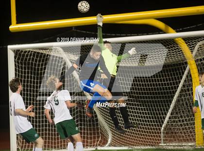 Thumbnail 2 in Sacred Heart Cathedral Preparatory vs. Pioneer (CIF CCS Division 3 Playoff) photogallery.