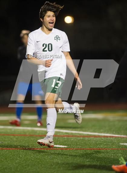 Thumbnail 2 in Sacred Heart Cathedral Preparatory vs. Pioneer (CIF CCS Division 3 Playoff) photogallery.