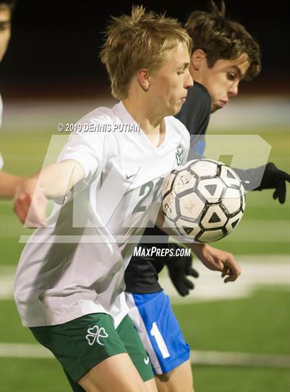 Thumbnail 2 in Sacred Heart Cathedral Preparatory vs. Pioneer (CIF CCS Division 3 Playoff) photogallery.