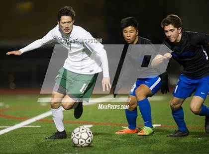 Thumbnail 1 in Sacred Heart Cathedral Preparatory vs. Pioneer (CIF CCS Division 3 Playoff) photogallery.