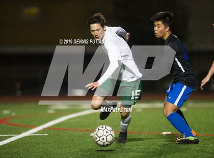 Thumbnail 3 in Sacred Heart Cathedral Preparatory vs. Pioneer (CIF CCS Division 3 Playoff) photogallery.