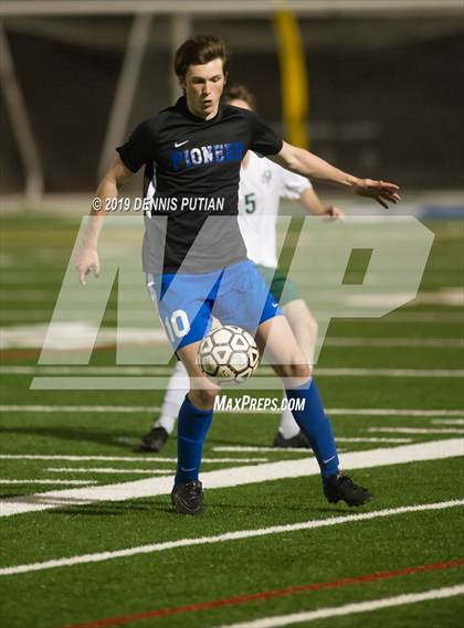 Thumbnail 1 in Sacred Heart Cathedral Preparatory vs. Pioneer (CIF CCS Division 3 Playoff) photogallery.