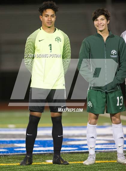 Thumbnail 1 in Sacred Heart Cathedral Preparatory vs. Pioneer (CIF CCS Division 3 Playoff) photogallery.