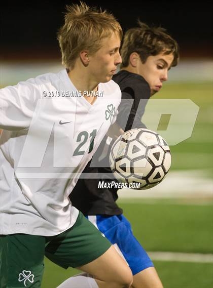 Thumbnail 3 in Sacred Heart Cathedral Preparatory vs. Pioneer (CIF CCS Division 3 Playoff) photogallery.