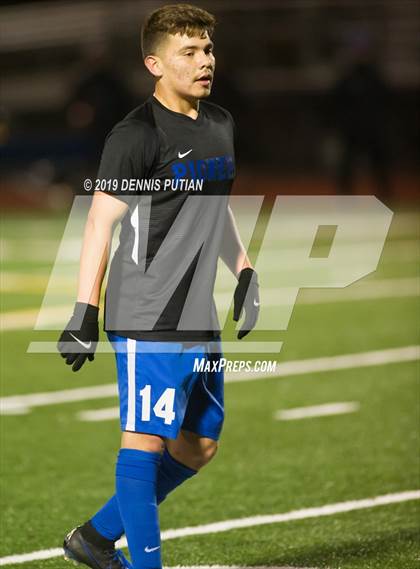 Thumbnail 3 in Sacred Heart Cathedral Preparatory vs. Pioneer (CIF CCS Division 3 Playoff) photogallery.