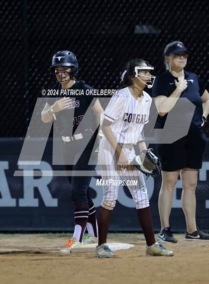 Thumbnail 2 in George Ranch vs Cinco Ranch (UIL Texas Softball 6A Region 3 Bi-District Game 1) photogallery.