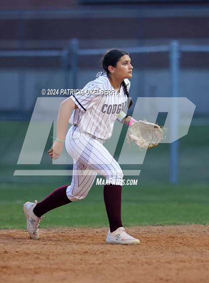 Thumbnail 2 in George Ranch vs Cinco Ranch (UIL Texas Softball 6A Region 3 Bi-District Game 1) photogallery.