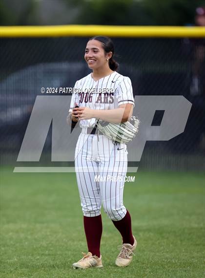 Thumbnail 3 in George Ranch vs Cinco Ranch (UIL Texas Softball 6A Region 3 Bi-District Game 1) photogallery.