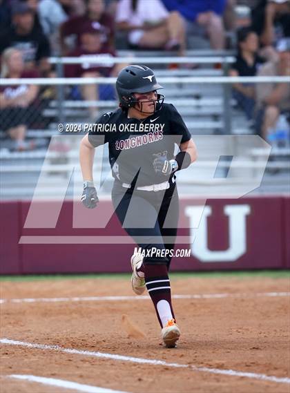 Thumbnail 2 in George Ranch vs Cinco Ranch (UIL Texas Softball 6A Region 3 Bi-District Game 1) photogallery.