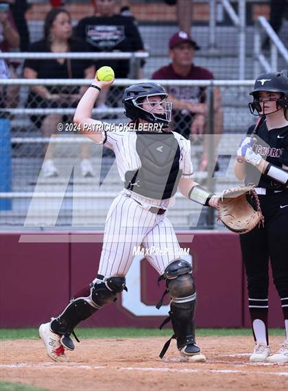Thumbnail 1 in George Ranch vs Cinco Ranch (UIL Texas Softball 6A Region 3 Bi-District Game 1) photogallery.
