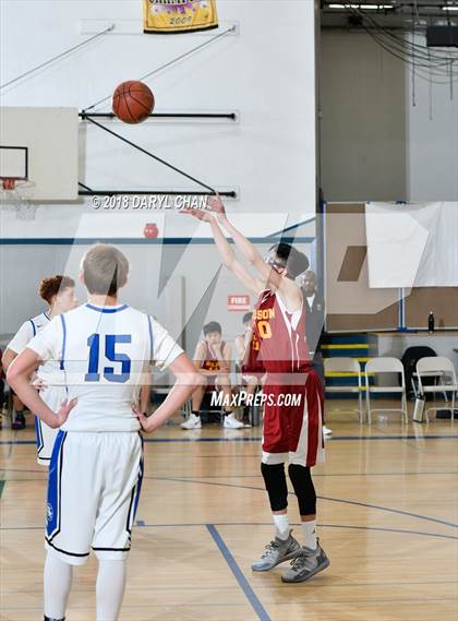 Thumbnail 2 in JV: San Marino vs Wilson (Baldwin Park Tournament) photogallery.