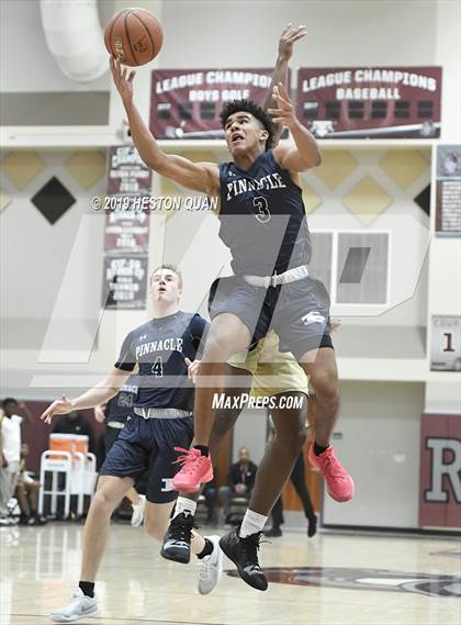 Thumbnail 3 in Moreau Catholic vs. Pinnacle (Rancho Mirage Holiday Invitational) photogallery.