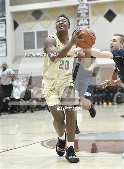 Thumbnail 3 in Moreau Catholic vs. Pinnacle (Rancho Mirage Holiday Invitational) photogallery.