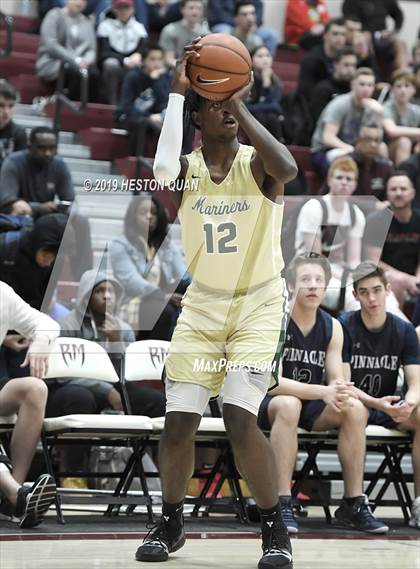Thumbnail 2 in Moreau Catholic vs. Pinnacle (Rancho Mirage Holiday Invitational) photogallery.