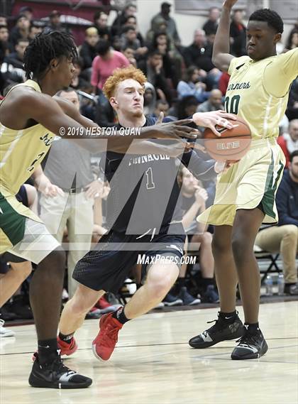 Thumbnail 2 in Moreau Catholic vs. Pinnacle (Rancho Mirage Holiday Invitational) photogallery.