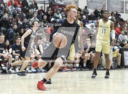 Thumbnail 2 in Moreau Catholic vs. Pinnacle (Rancho Mirage Holiday Invitational) photogallery.