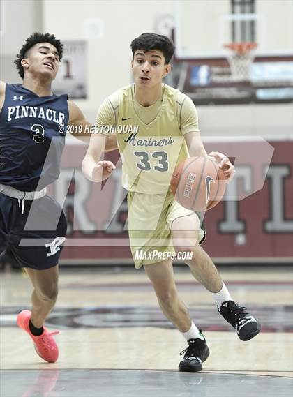 Thumbnail 1 in Moreau Catholic vs. Pinnacle (Rancho Mirage Holiday Invitational) photogallery.